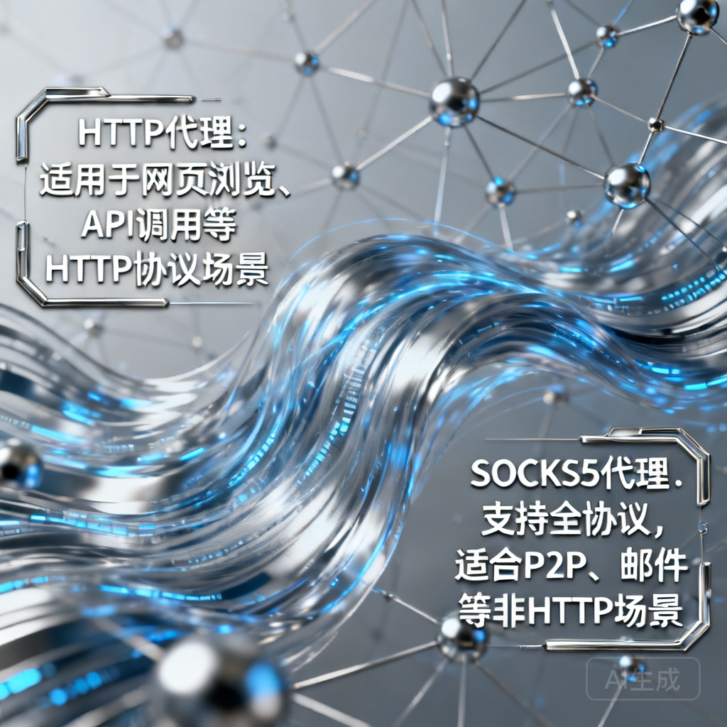 http代理IP和socks5代理IP分别适合什么用途？ 